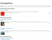 Tablet Screenshot of feelings2share.com